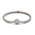Isla | Einhorn Silber | Kristall Muschel Charm Armband