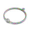 Isla | Einhorn Silber | Kristall Muschel Charm Armband