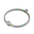 Isla | Einhorn Silber | Kristall Muschel Charm Armband