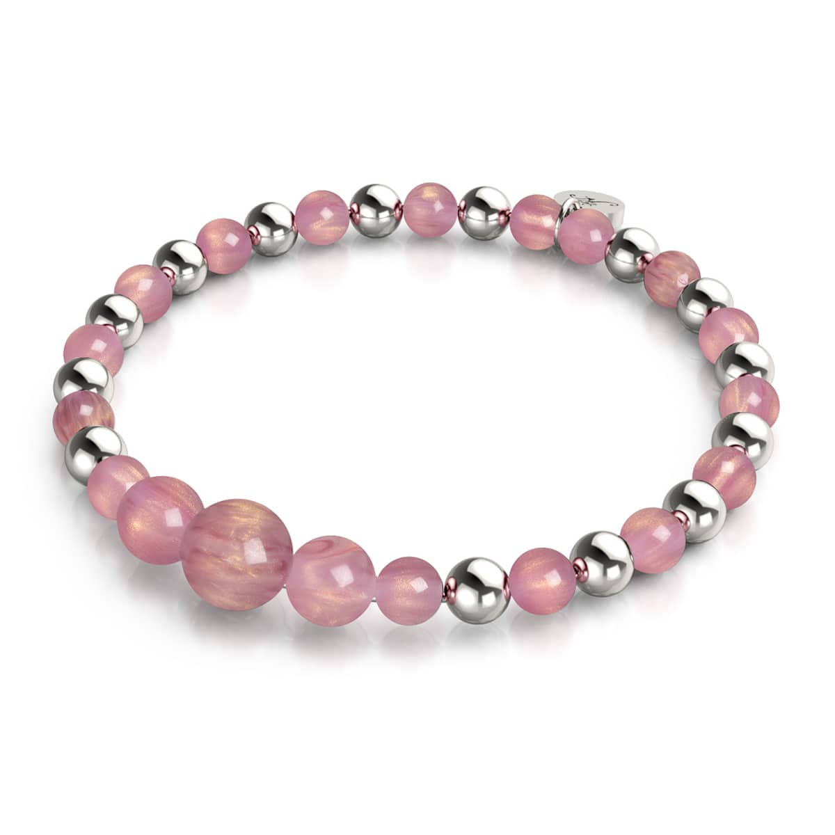 Vergoldete Rose | Traumlandschaft Opal Kaskadenarmband