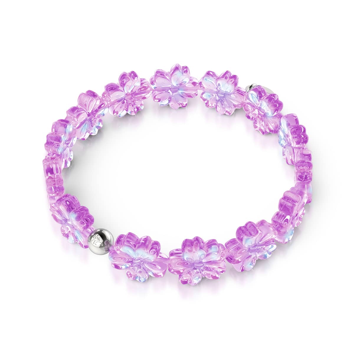 Glockenblume | Feenglas-Armband