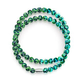 Blaue Minze | 925er Sterlingsilber | Firefly-Glasfolie