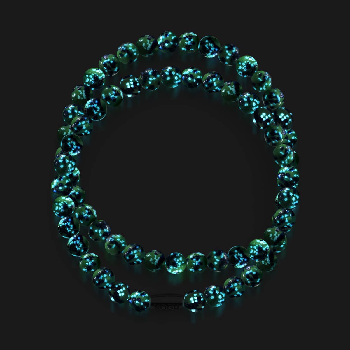 Blaue Minze | 925er Sterlingsilber | Firefly-Glasfolie