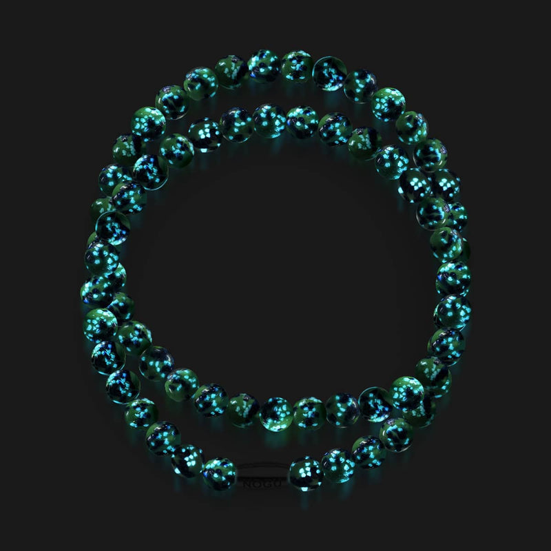 Blaue Minze | 925er Sterlingsilber | Firefly-Glasfolie