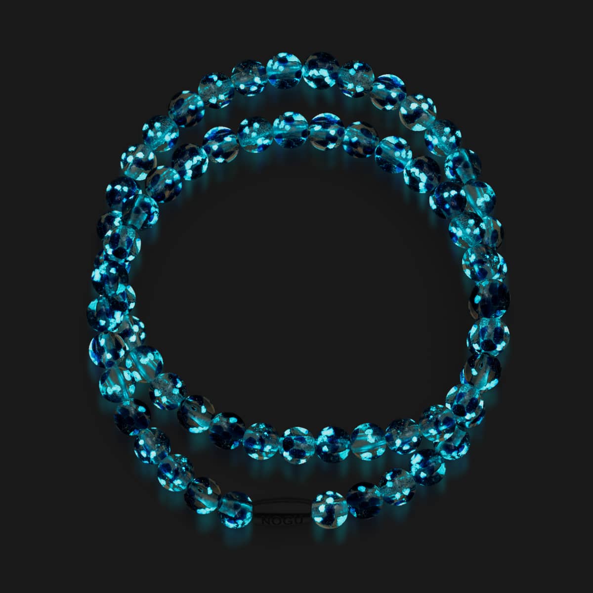 Indigo Dunes | 925er Sterlingsilber | Firefly-Glasfolie