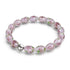 Lila Rose | 925 Sterling Silber | Firefly Glasgarten Armband