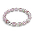 Lila Rose | 925 Sterling Silber | Firefly Glasgarten Armband