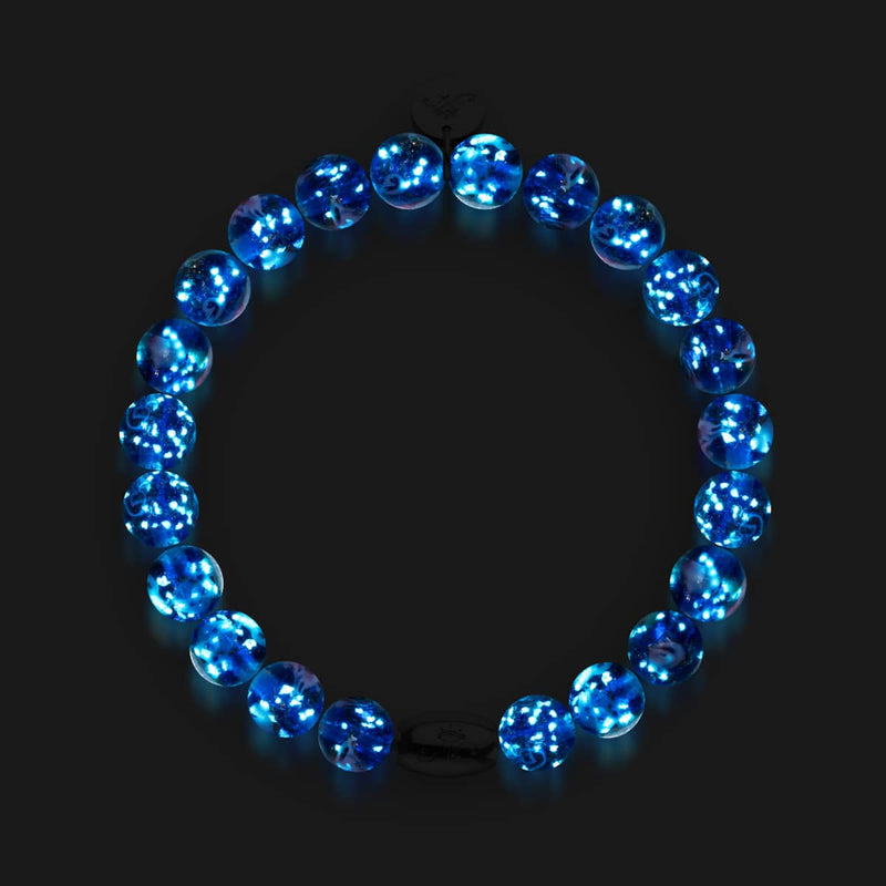 Topasgarten | 925er Sterlingsilber | Firefly-Glasgarten-Armband