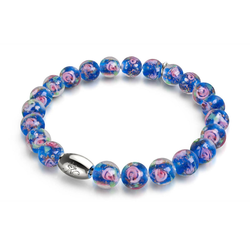 Topasgarten | 925er Sterlingsilber | Firefly-Glasgarten-Armband