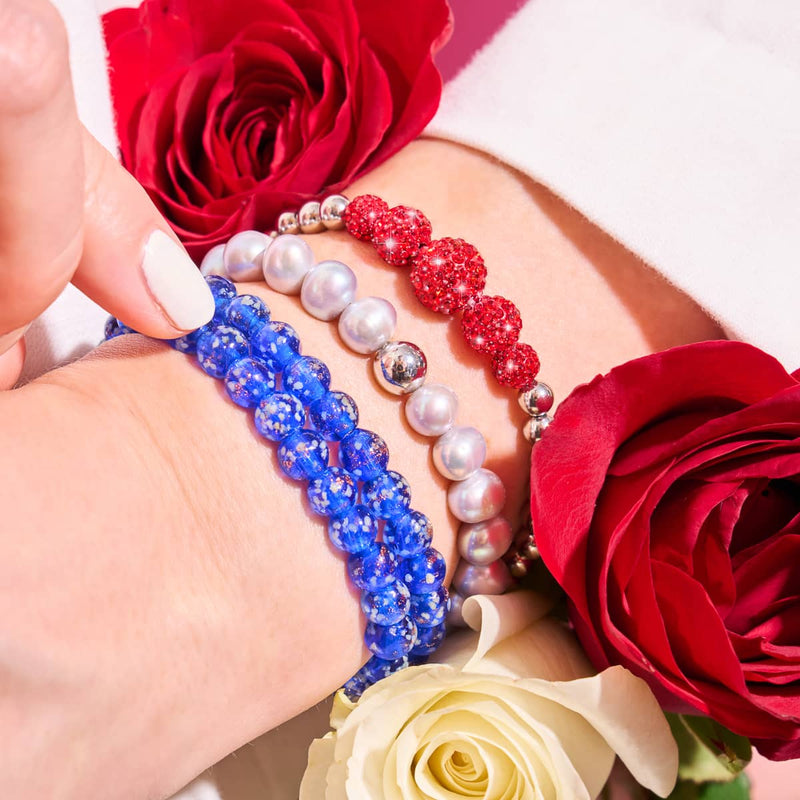 Versteckter Schatz | 925er Sterlingsilber | Süßwasserperlenarmband