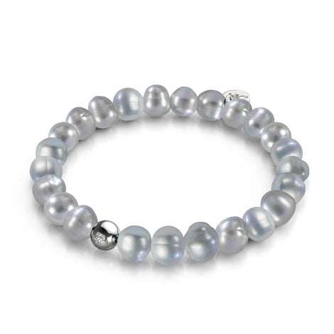 Versteckter Schatz | 925er Sterlingsilber | Süßwasserperlenarmband