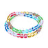 Regenbogen Wickelarmband | Galaxie Glasarmband