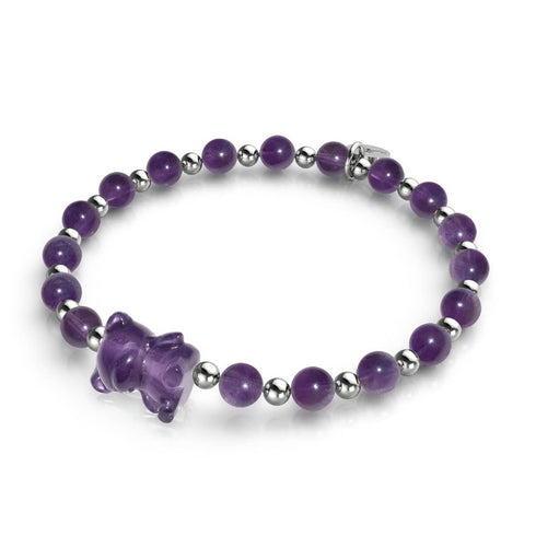Bjorn | Gemmy Bear Armband | Amethyst x Silber
