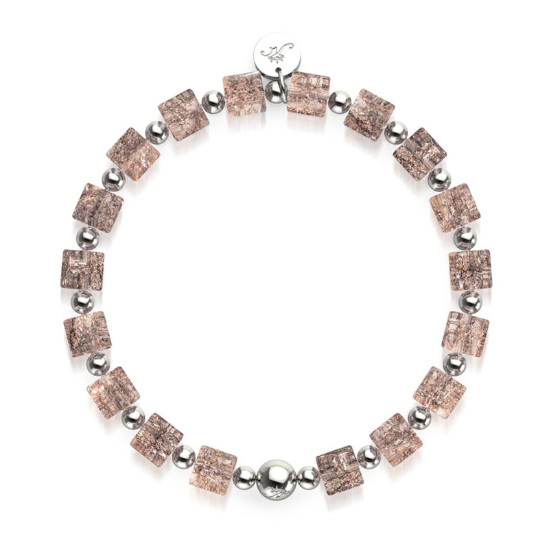 Cola | Glitzerglas | Zuckerwürfel-Armband