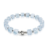 Eiswürfel | Glitzerglas | Zuckerwürfel-Armband