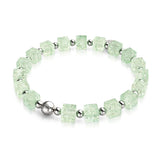 Eis-Matcha | Glitzerglas | Zuckerwürfel-Armband