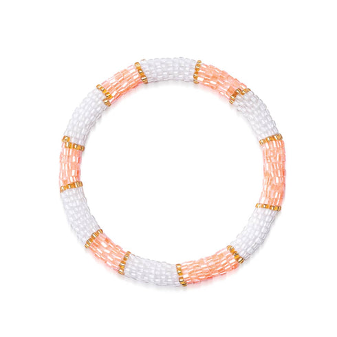 Sonnenstrahl | Himalaya-Glasperlenarmband