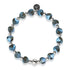 Blaue Liebe | Infinity Herzen Armband