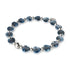 Blaue Liebe | Infinity Herzen Armband