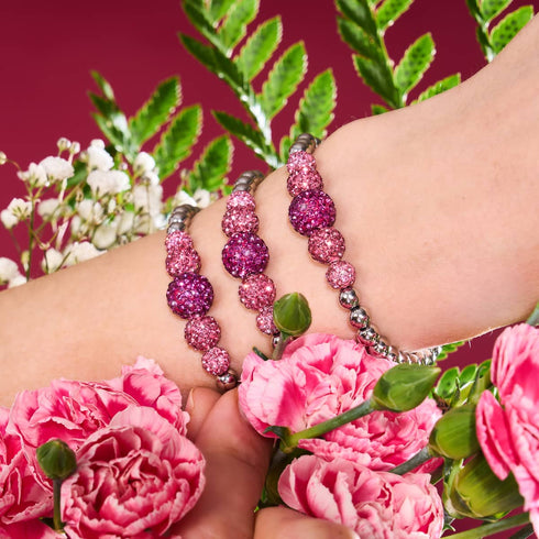 Korallenriff | Kristallkaskade Kikiballa Armband