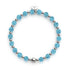 Fidschi-Blau | Kristall-Kikiballa-Armband