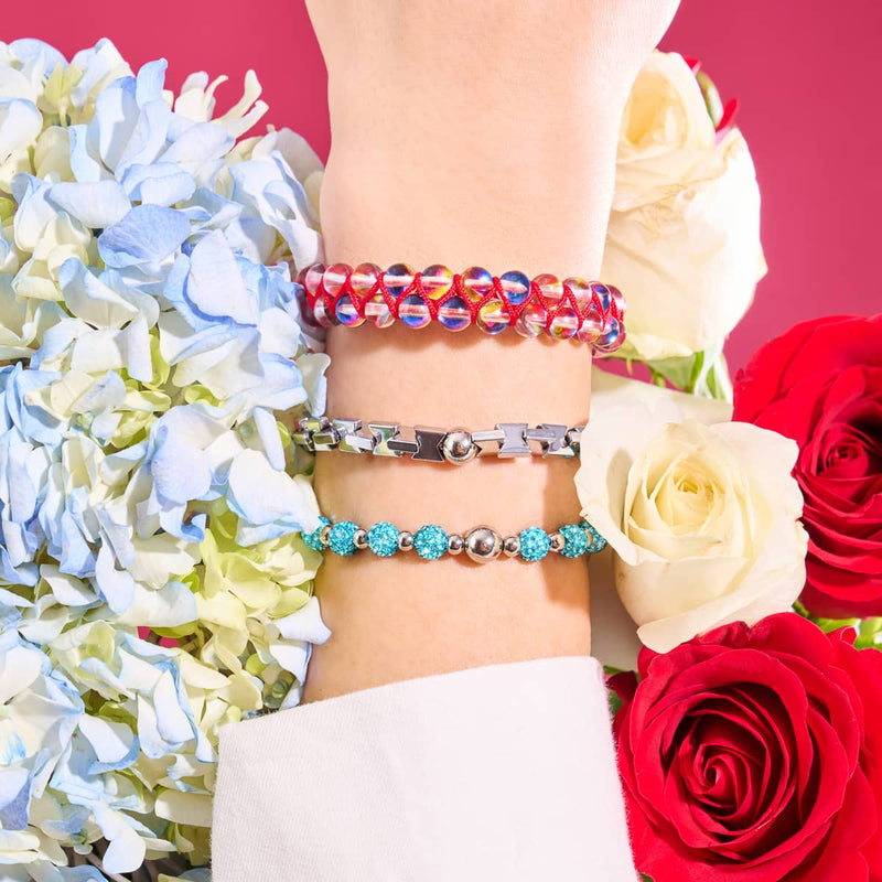 Fidschi-Blau | Kristall-Kikiballa-Armband