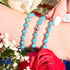 Fidschi-Blau | Kristall-Kikiballa-Armband