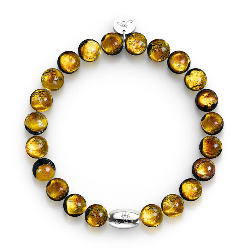 Jägermond | 925 Sterling Silber | Mondglas-Armband