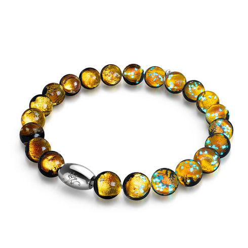 Jägermond | 925 Sterling Silber | Mondglas-Armband