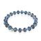 Grau | Silber | Meerjungfrau Glas Macaron Armband