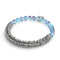 Grau | Silber | Mermaid Glass x Links of Love Armband