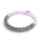 Lavendel | Silber | Meerjungfrauenglas x Links of Love Armband