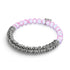 Lavendel | Silber | Meerjungfrauenglas x Links of Love Armband