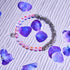 Lavendel | Silber | Meerjungfrauenglas x Links of Love Armband