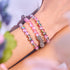Lavendel | Silber | Meerjungfrauenglas x Links of Love Armband