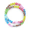 Regenbogen Wickelarmband | Meerjungfrau Glasarmband