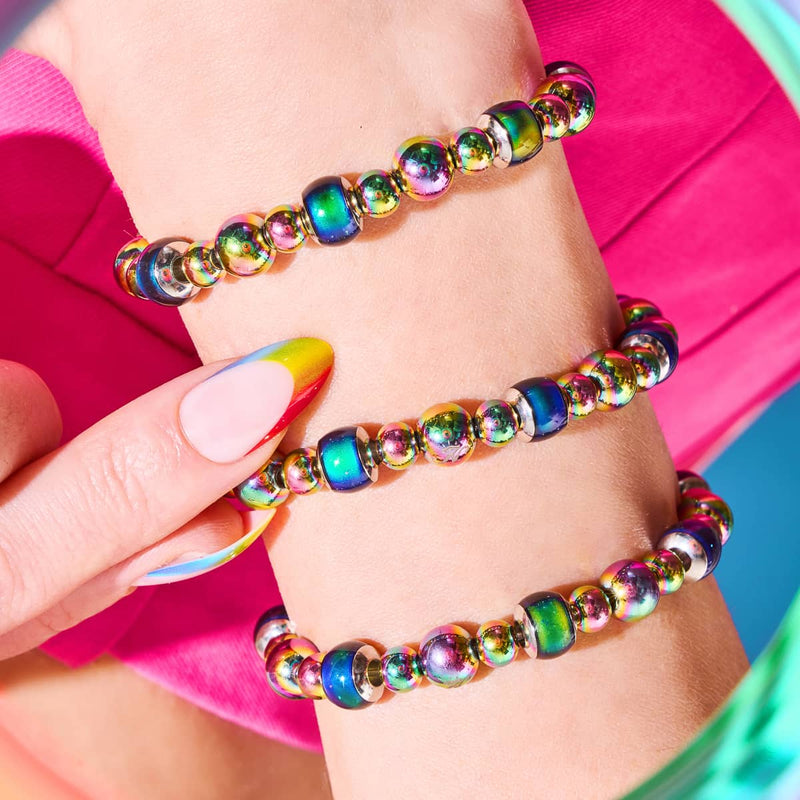 Chromata | Einhorn Silber | Stimmungsstein Armband