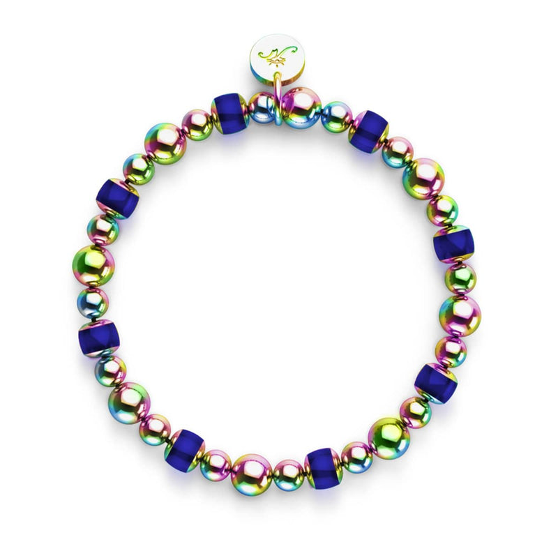 Chromata | Einhorn Silber | Stimmungsstein Armband