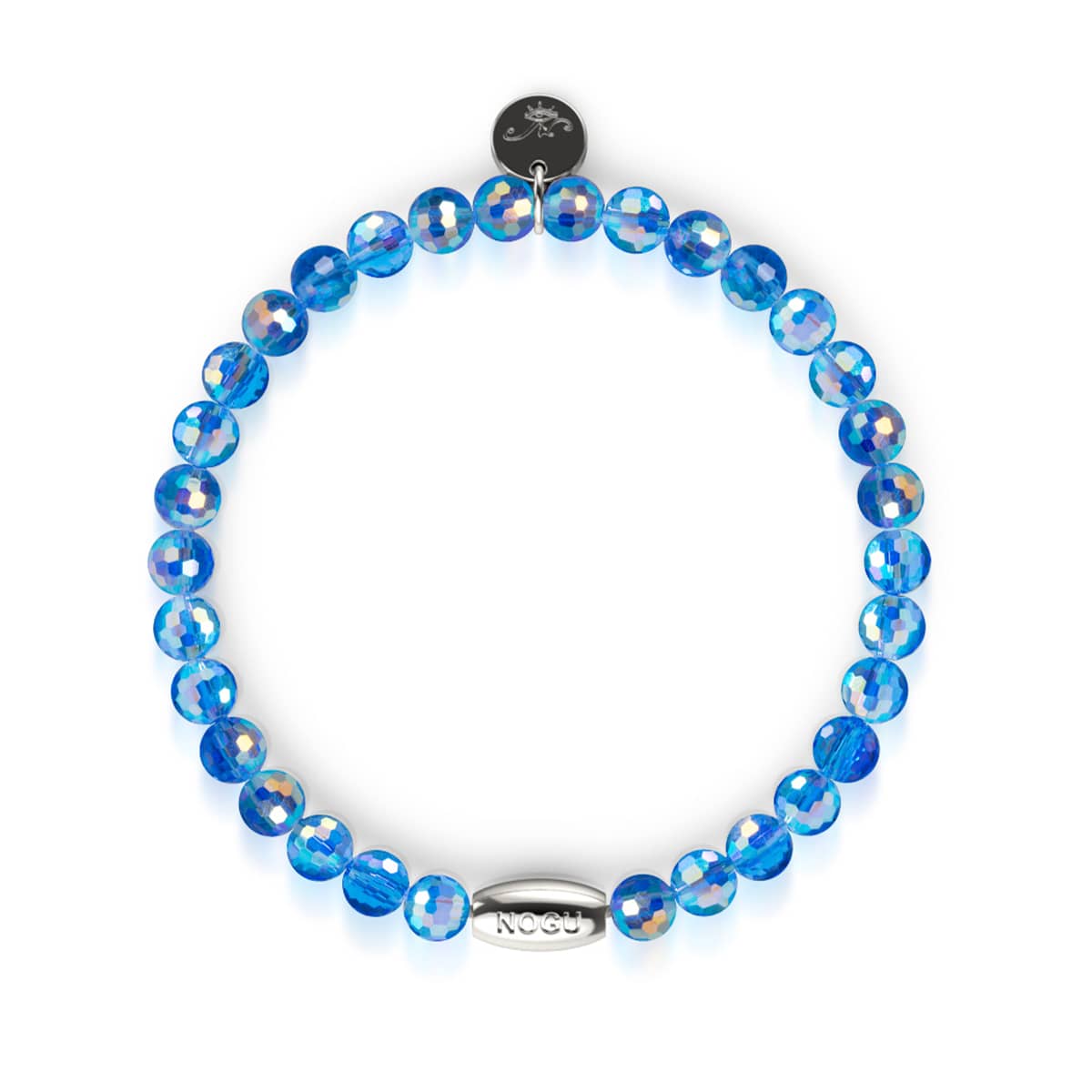 Azurblau | Facettiertes Prisma Armband