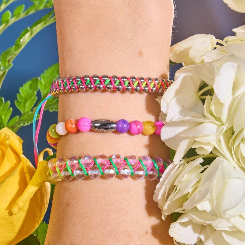 Regenbogenweiß x Spektrum | Silber | Prisma Vitality Armband