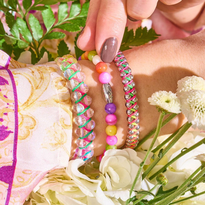 Regenbogenweiß x Spektrum | Silber | Prisma Vitality Armband