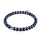Blauer Sandstein | 925er Sterlingsilber | Armband mit heilenden Edelsteinperlen