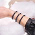 Blauer Sandstein | 925er Sterlingsilber | Armband mit heilenden Edelsteinperlen
