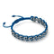 65 Glieder | Blaues Kismet-Armband