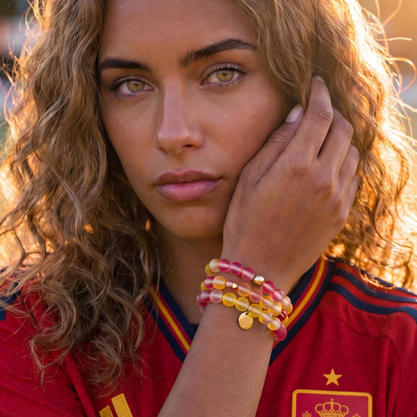 SPANIEN | Meerjungfrau Glas Nationen Armband 