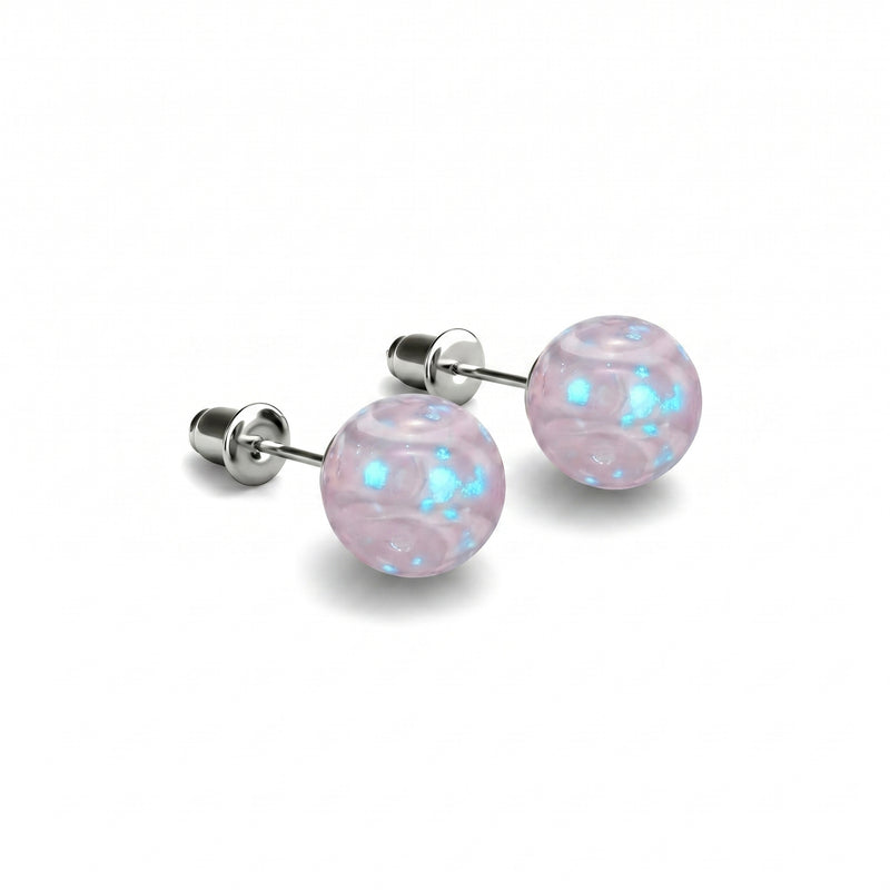 Pink Wave | Firefly Glass Tide Earrings