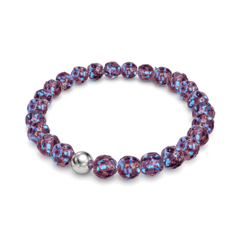 Amethyst Ice | Firework Glass Ice Drop Bracelet