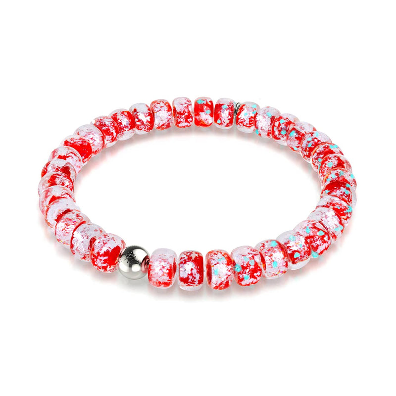 Ruby Spark | Firefly Glass Foil Bracelet