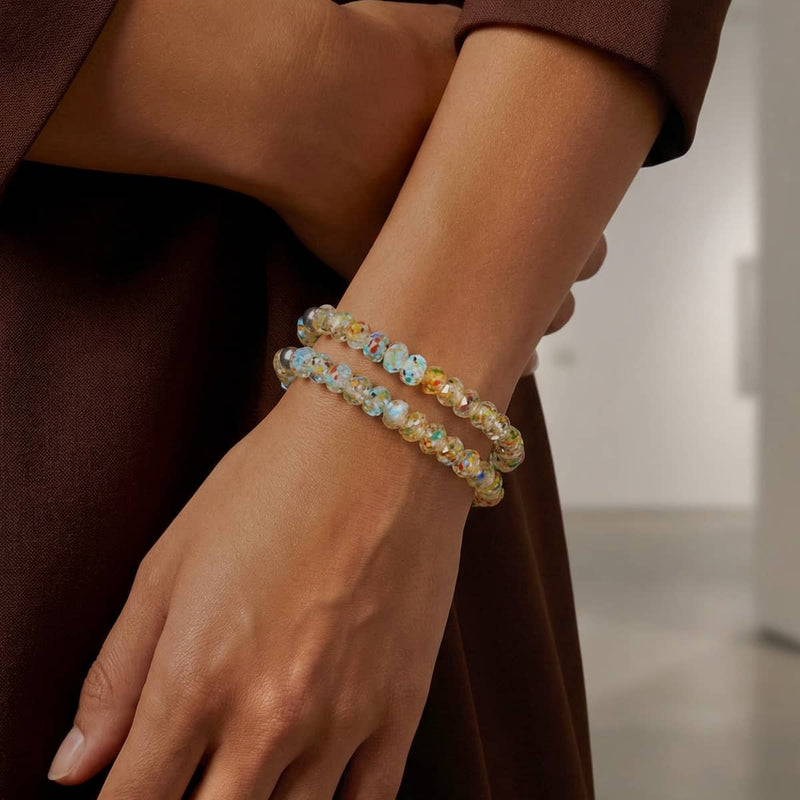 Confetti Crystal | Firefly Glass Diamonds Bracelet