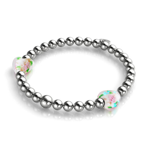 Magnolie | Leuchtendes Herzen-Essenz-Armband 